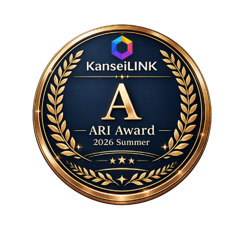 ARI Award 2026 Summer A 認定バッジ