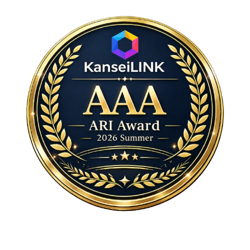 ARI Award 2026 Summer AAA 認定バッジ